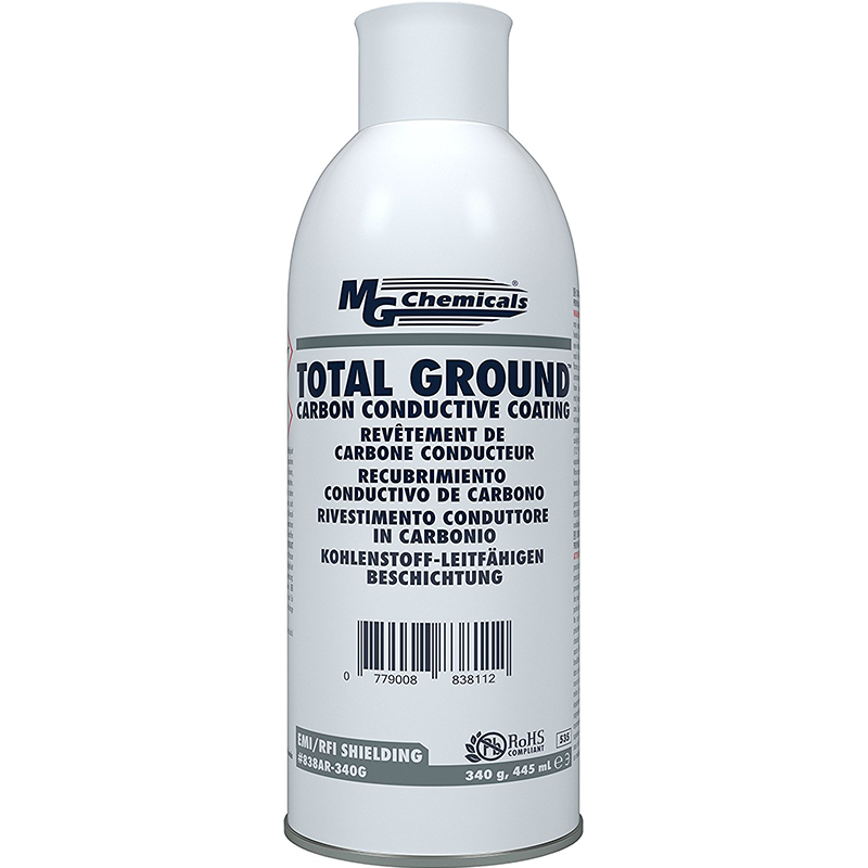 Mg Chemicals 838AR-340G Total Ground Carbon Conductive Coating, 12 oz Aerosol Can Fashion