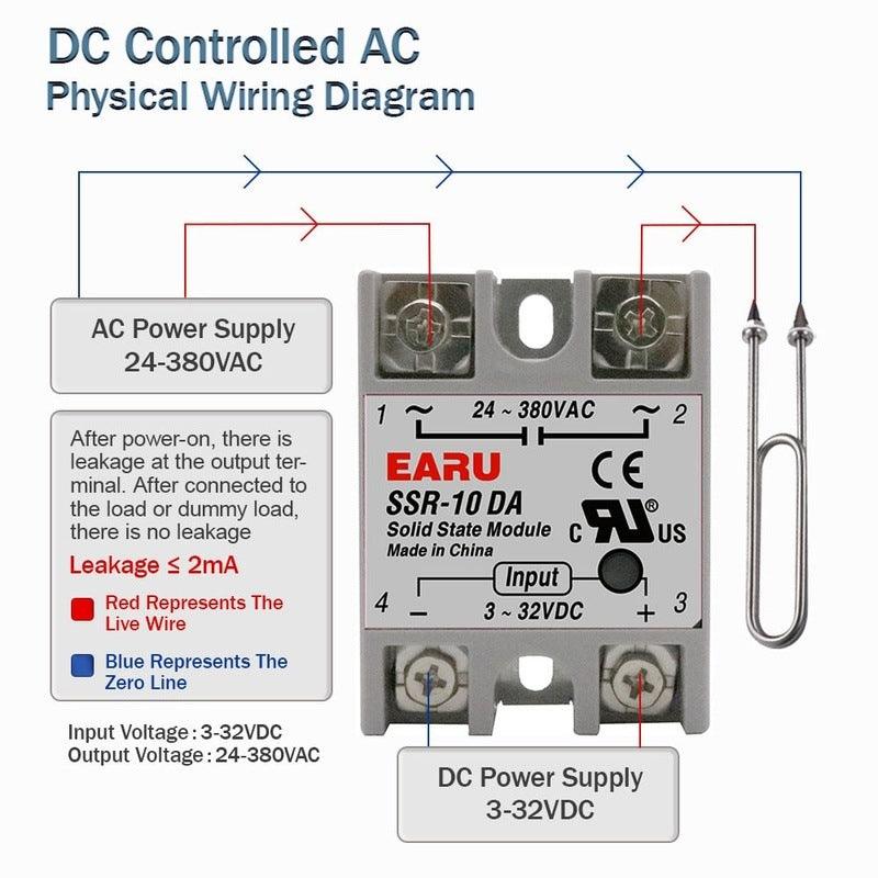 SSR-DD DA AA- 10A 25A 40A 60A 80A 100A DD DA AA Solid State Relay Online now