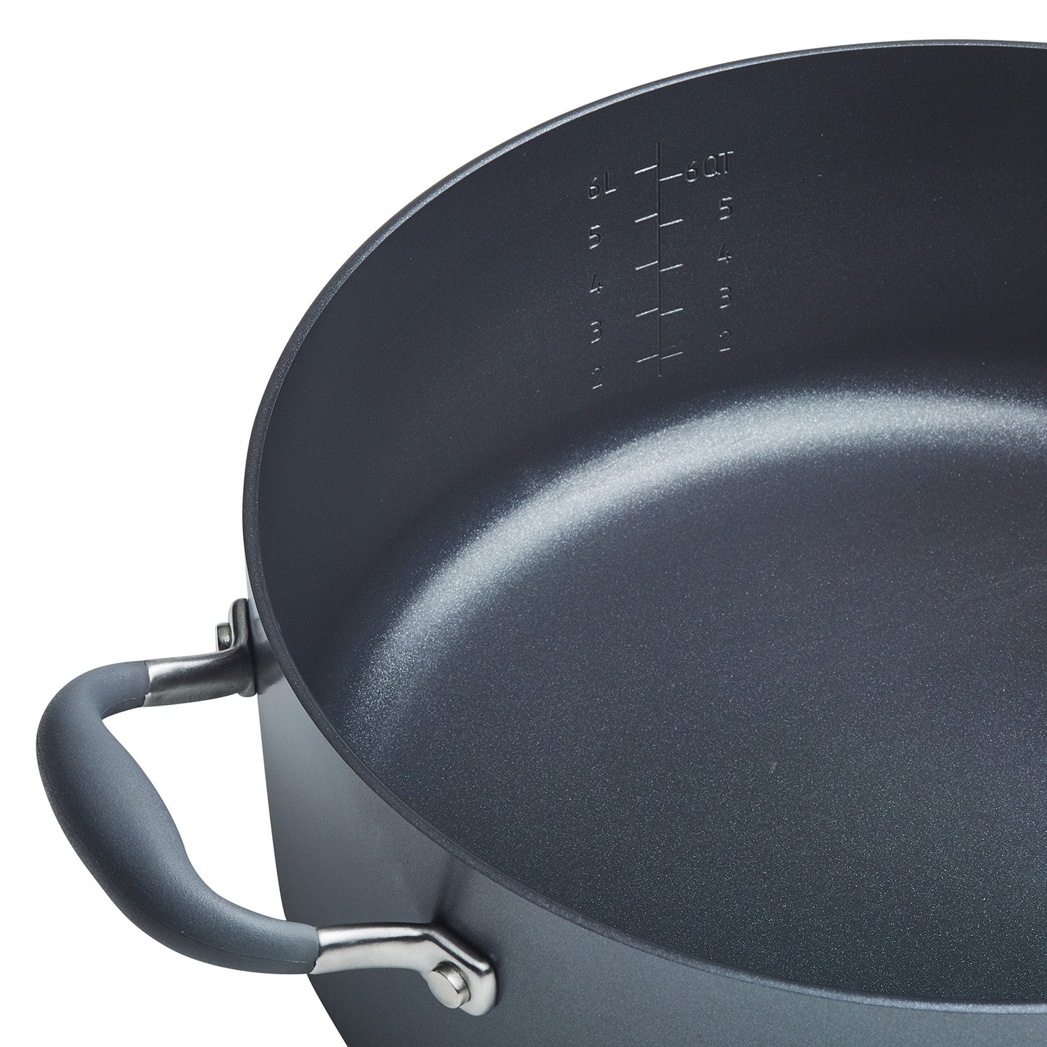 Anolon Advanced Home Hard-Anodized Nonstick Wide Stockpot with Lid, 7.5-Quart, Moonstone Supply