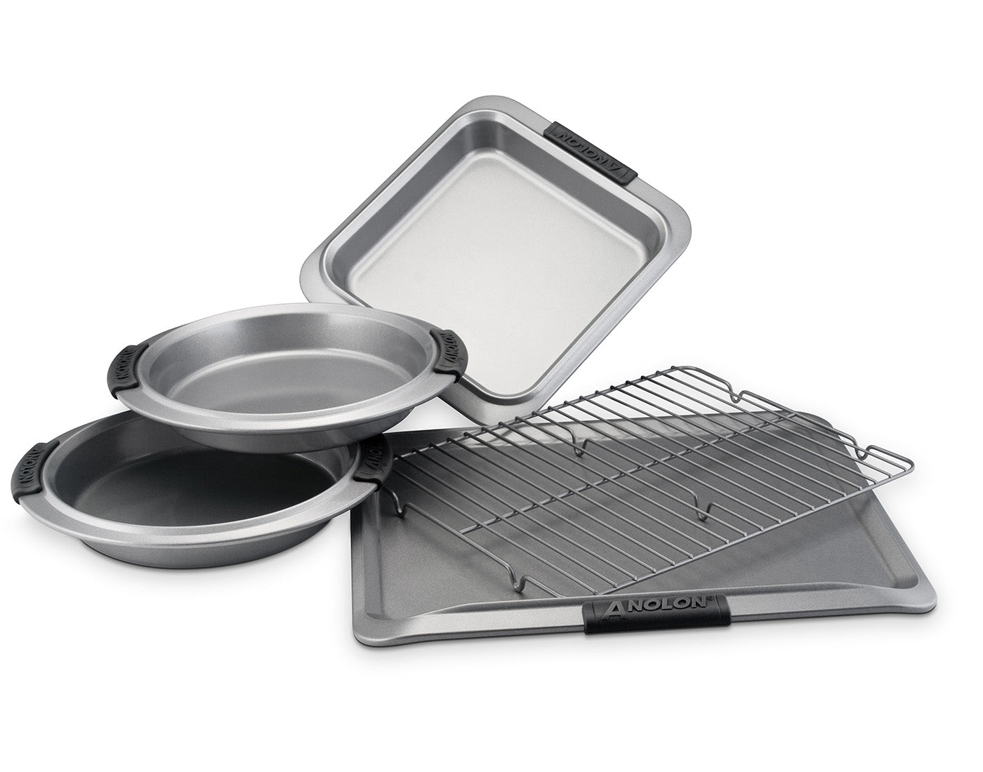 Anolon Advanced Bakeware Nonstick 5 Piece Bakeware Set Supply