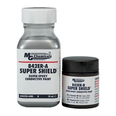 MG Chemicals 842ER-60mL SUPER SHIELD Silver Epoxy Conductive Coating Discount