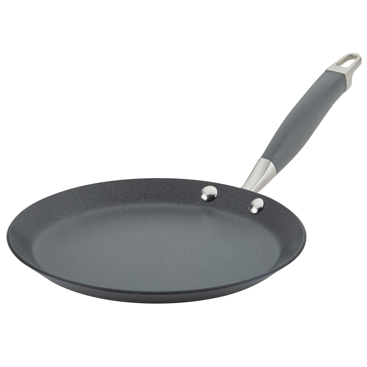 Anolon Advanced Home Hard-Anodized Nonstick Crepe Pan, 9.5-Inch, Moonstone Hot on Sale