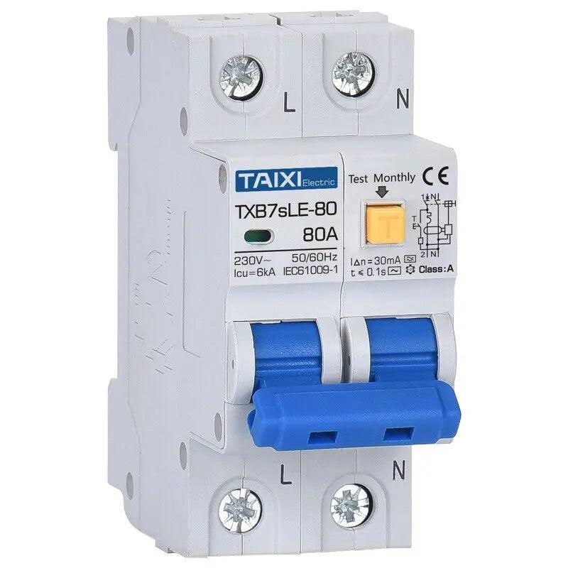 TAIXI- RCBO Type A / AC Circuit Breaker 10A up to 63A Online