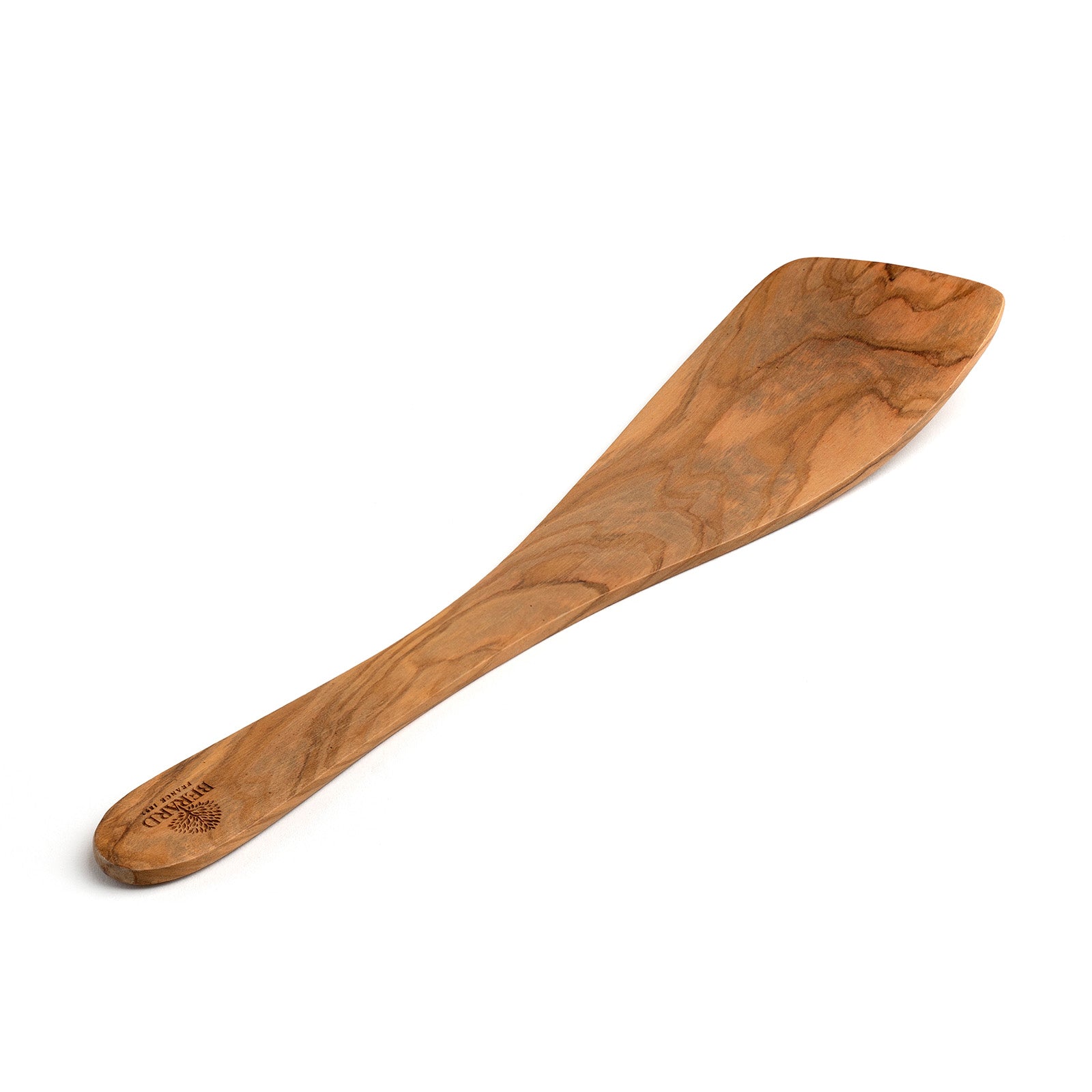 Berard Handcrafted Olive Wood 13 Inch Curved Spatula Sale