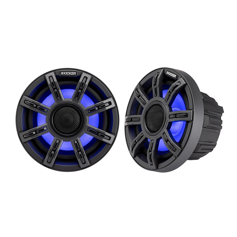 KICKER 6.5″ Premium Marine Coaxial Speakers – 4-Ohm [51MSC65] Online now