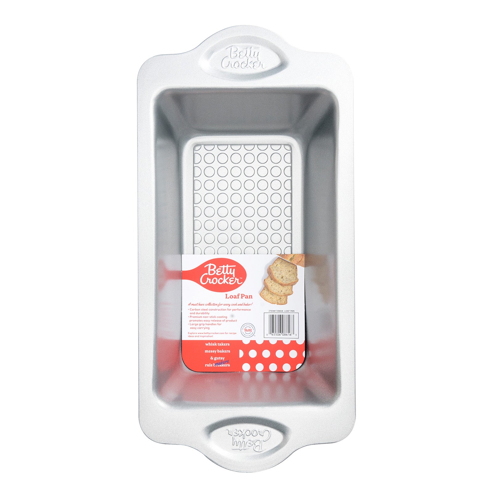 Betty Crocker Carbon Steel 12.5 x 6.25 x 3 Inch Loaf Pan Sale