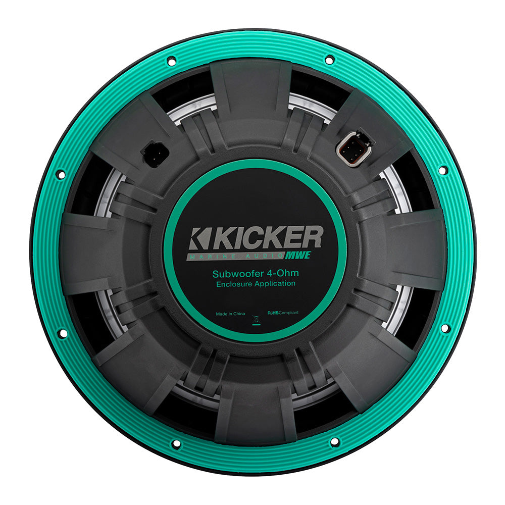 KICKER 12″ Premium Marine Subwoofer f/Enclosure Applications – 4-Ohm [51MWE124] Online Hot Sale