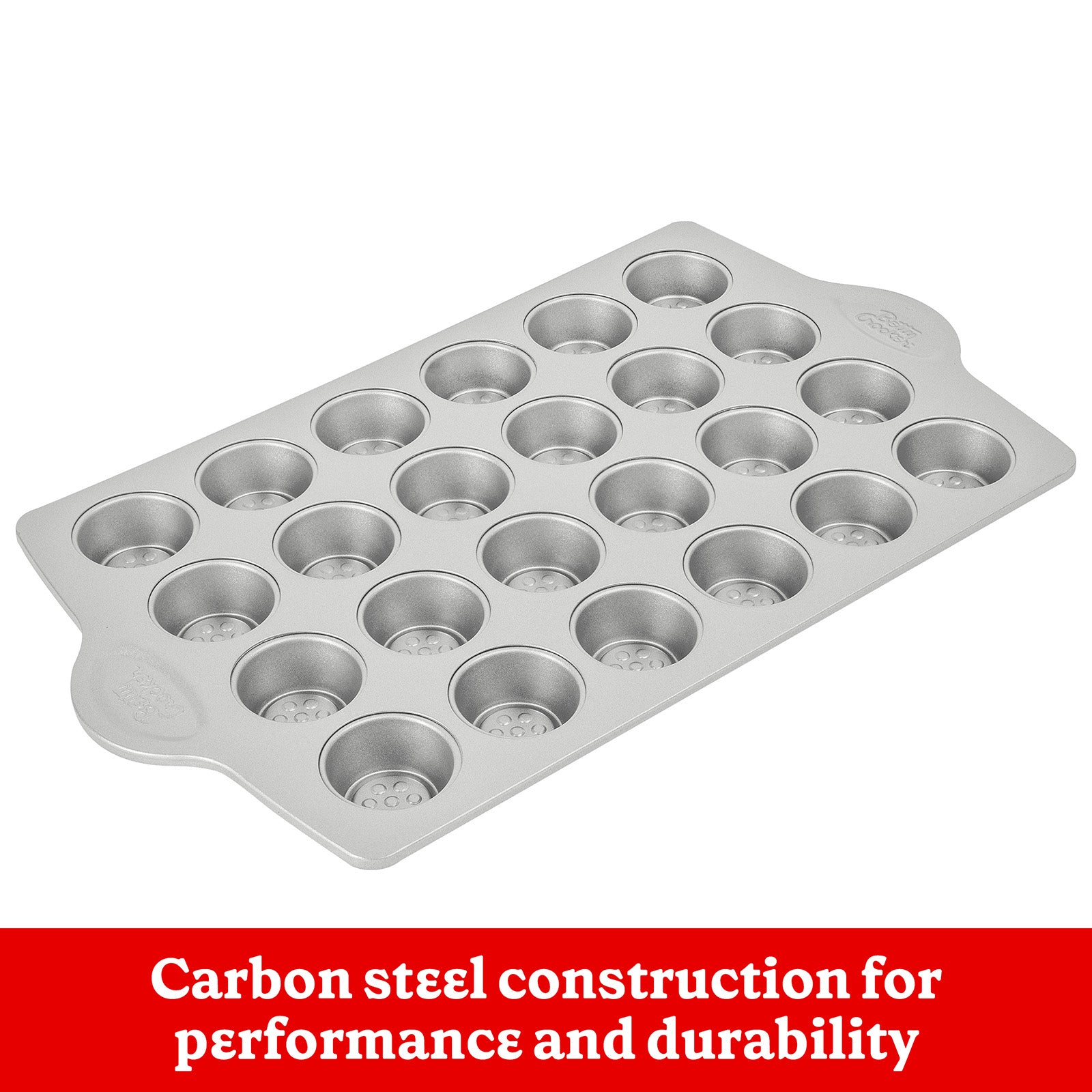 Betty Crocker Carbon Steel 24 Cup Mini Muffin Pan Online Hot Sale