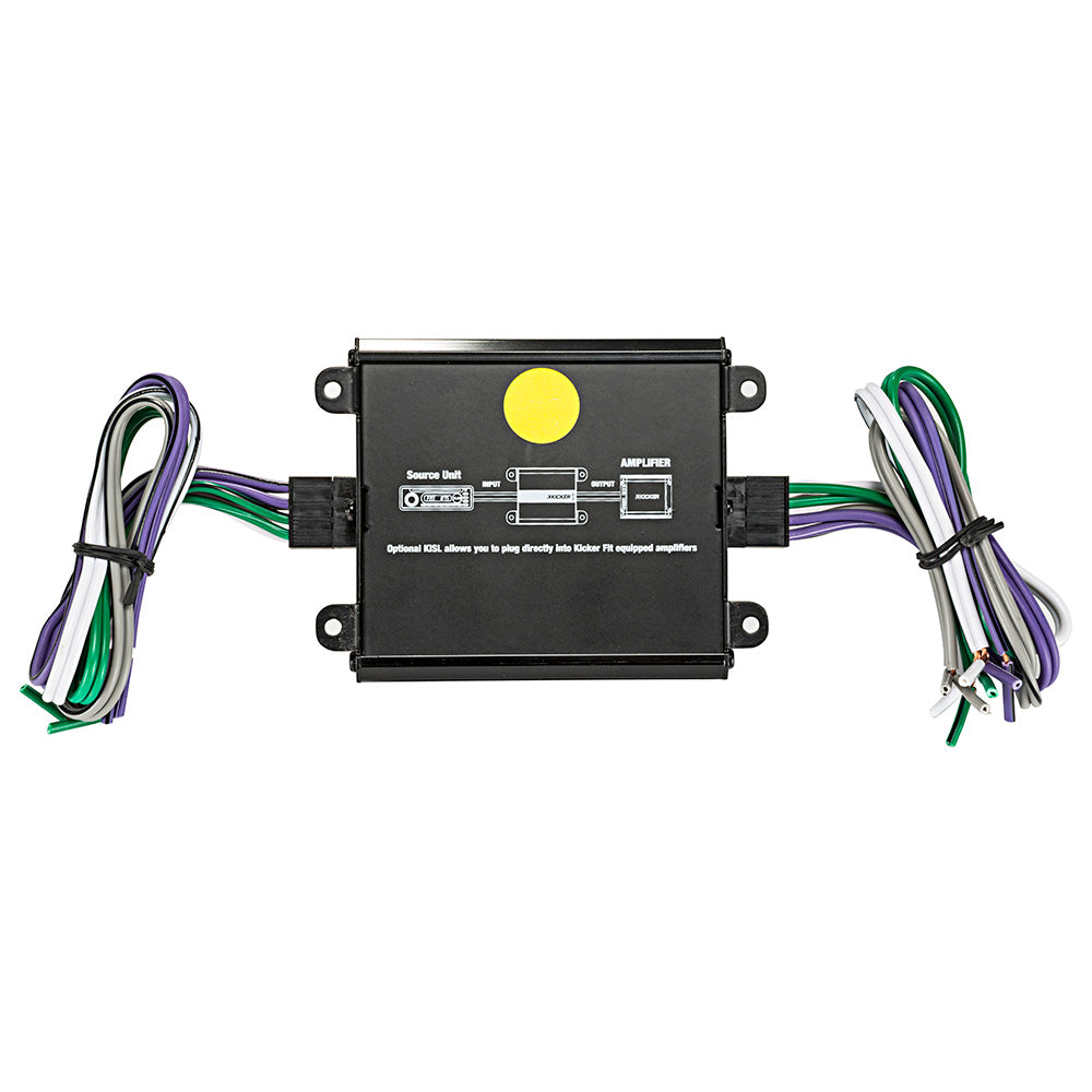 KICKER K-Series Smart-Radio Interface – 25-Ohm Load, 4-Channel [46KISLOAD4] Fashion
