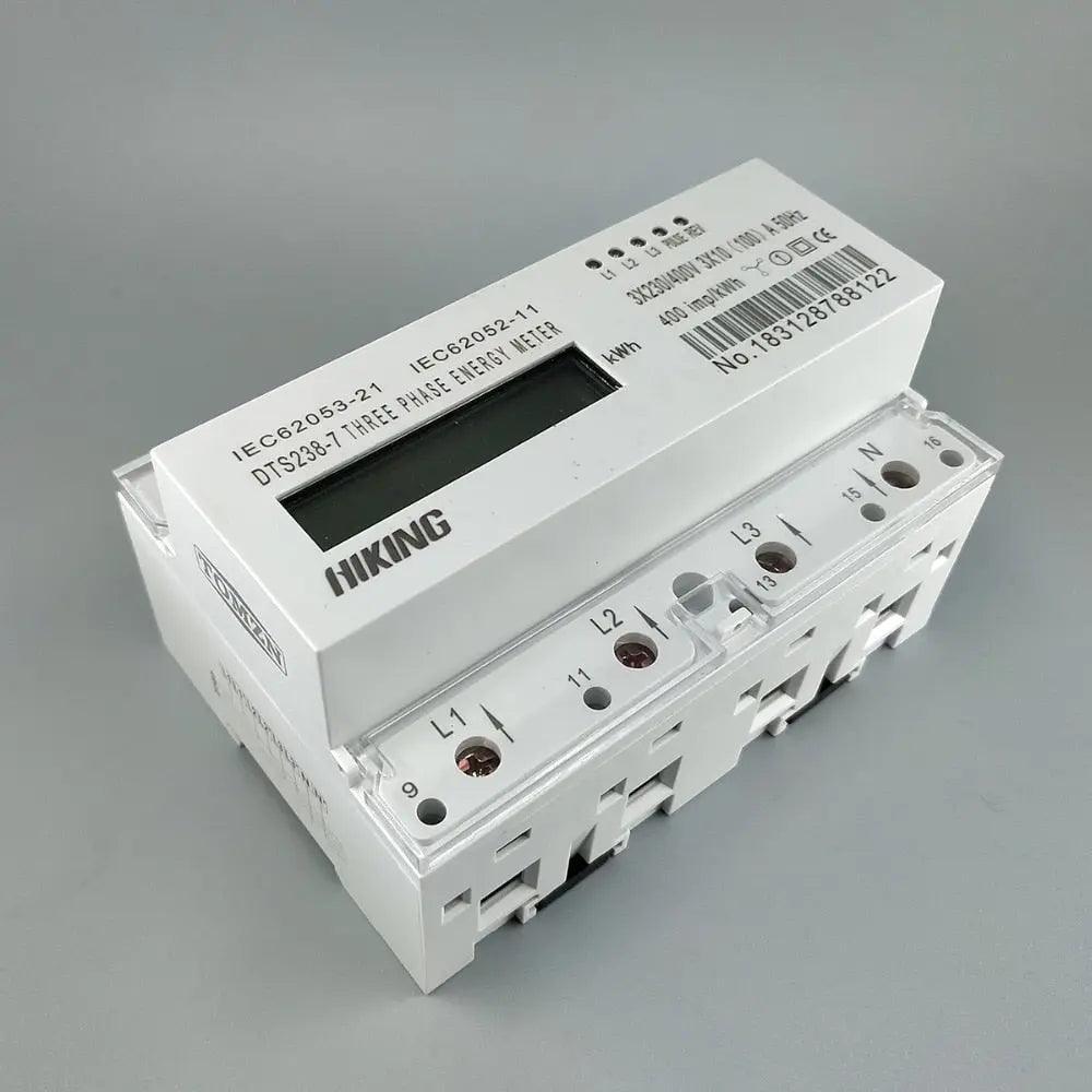 TOMZN- 10(100)A 3*230V/400V 50HZ  Three Phase Din rail KWH Meter Hot on Sale