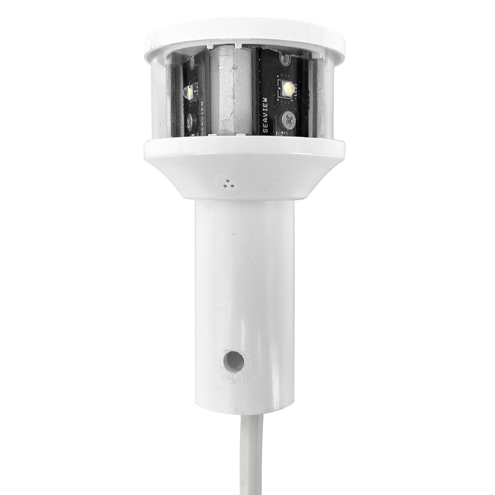 Seaview Round LED Combo Masthead – White – All Round – Light Bar Top [LTBLED12] on Sale