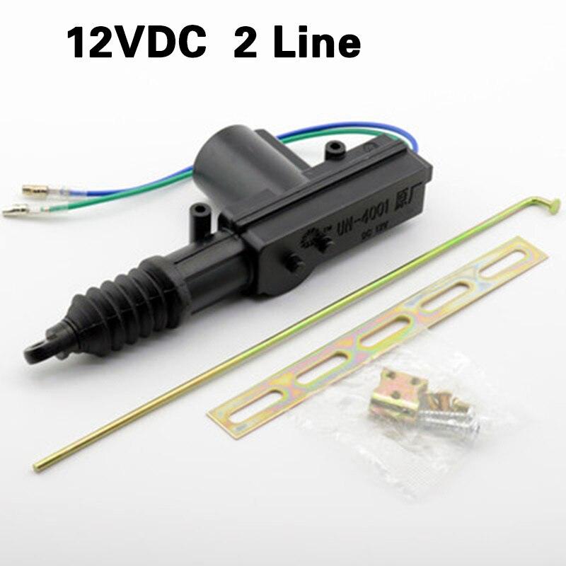 Universal 4001 car central locking system motor dc 12V 24V engine for car door lock motor+mounting bracket Online Hot Sale