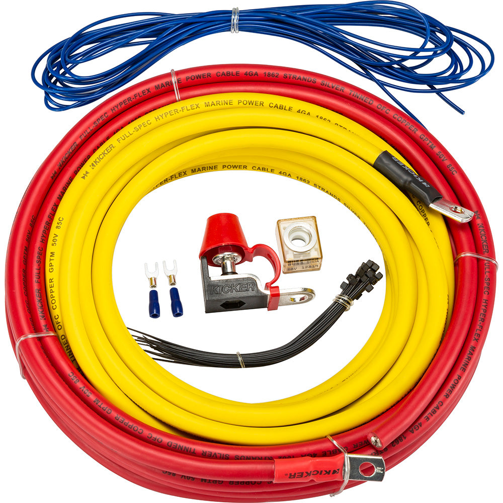 KICKER KMPK4 4AWG Amp Power Kit [47KMPK4] Online Hot Sale