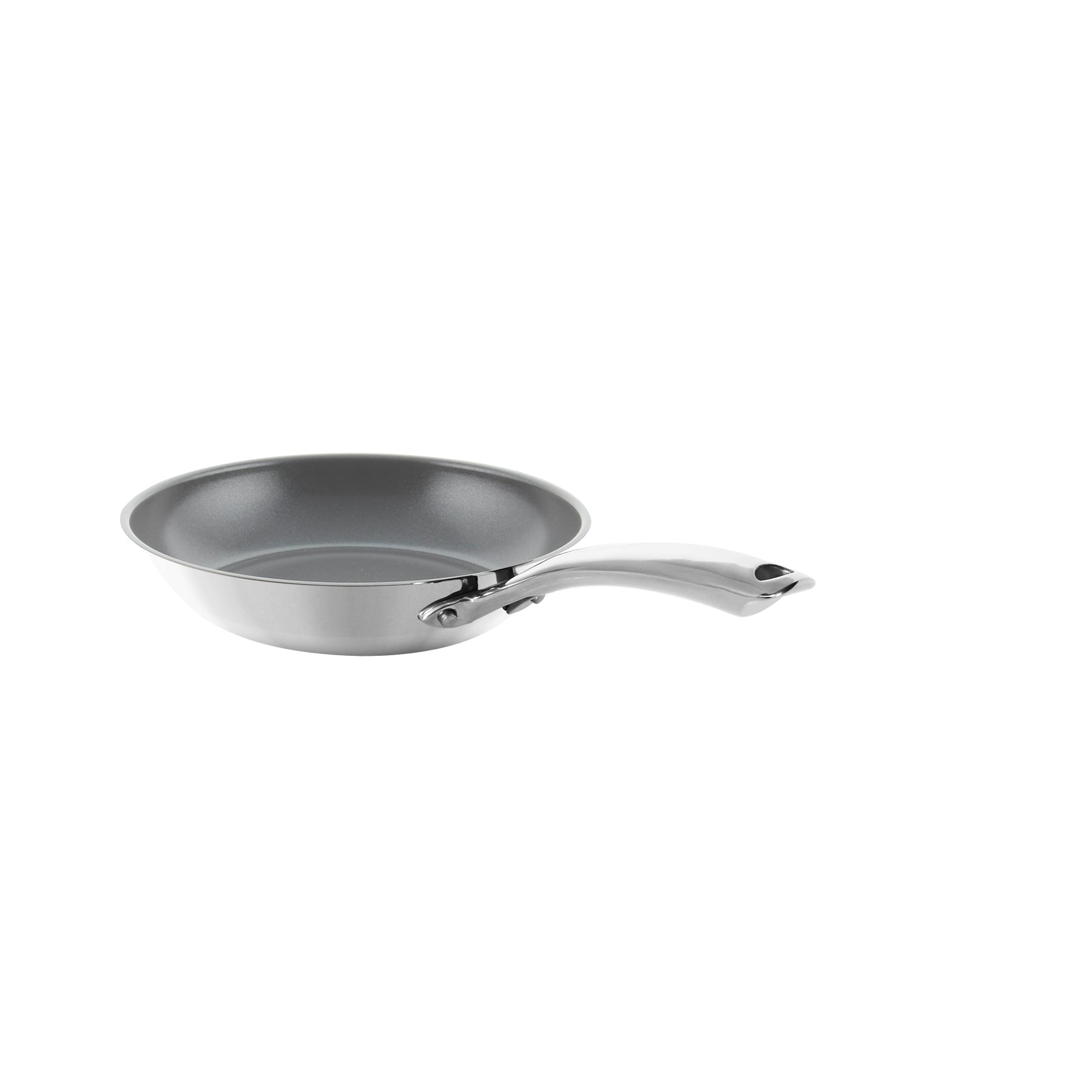 Chantal 3.Clad 8-Inch Fry Pan w/ Fusion Ti Nonstick Ceramic Coating Hot on Sale