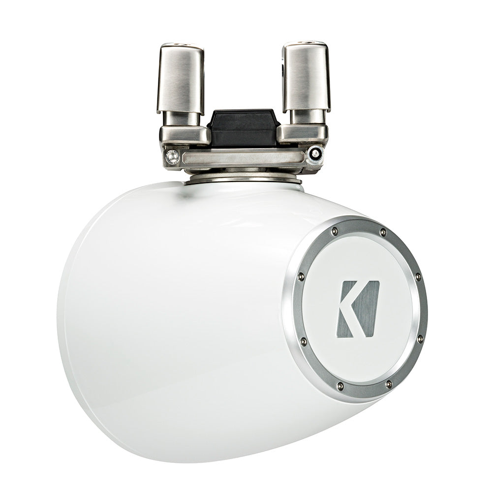 KICKER KMTC9 9″ Horn Loaded Tower System – 4-Ohm, White [44KMTC94W] Online