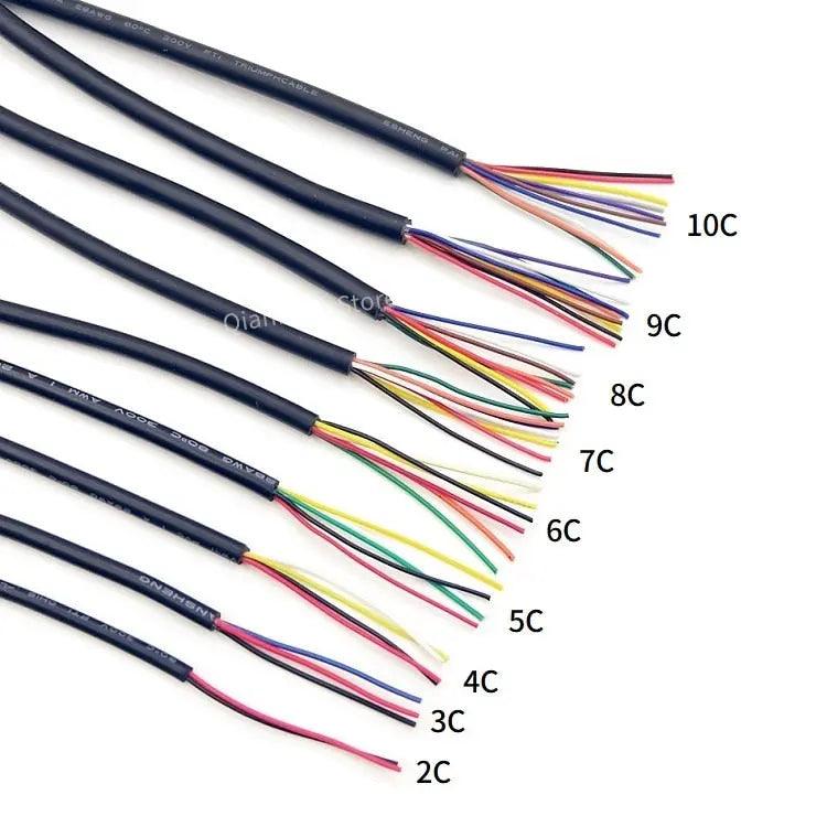 UL2464 -2/5/10M Sheathed Wire Cable| 28-16 AWG optional Sale