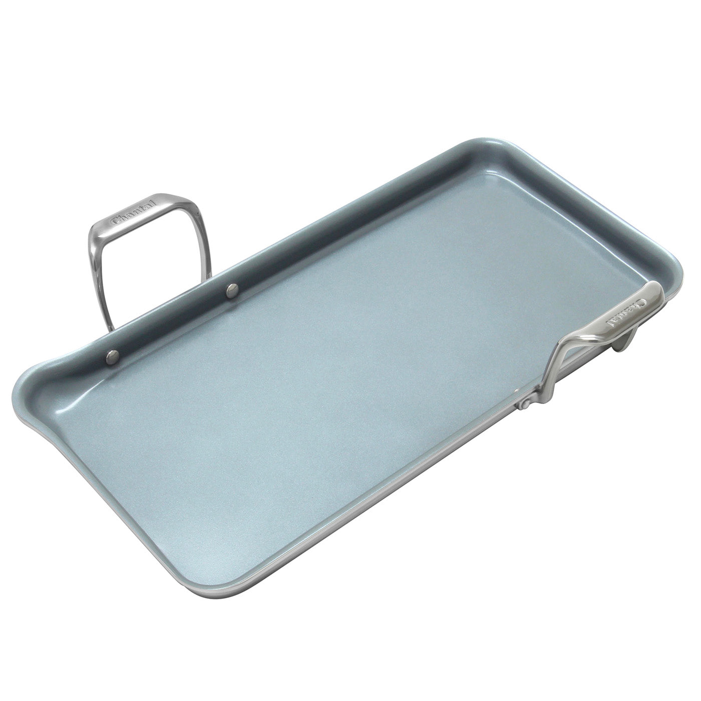 Chantal Induction 21 Tri-Ply Griddle w/ Ceramic Coating – 19.09″ x 9.52″ Supply