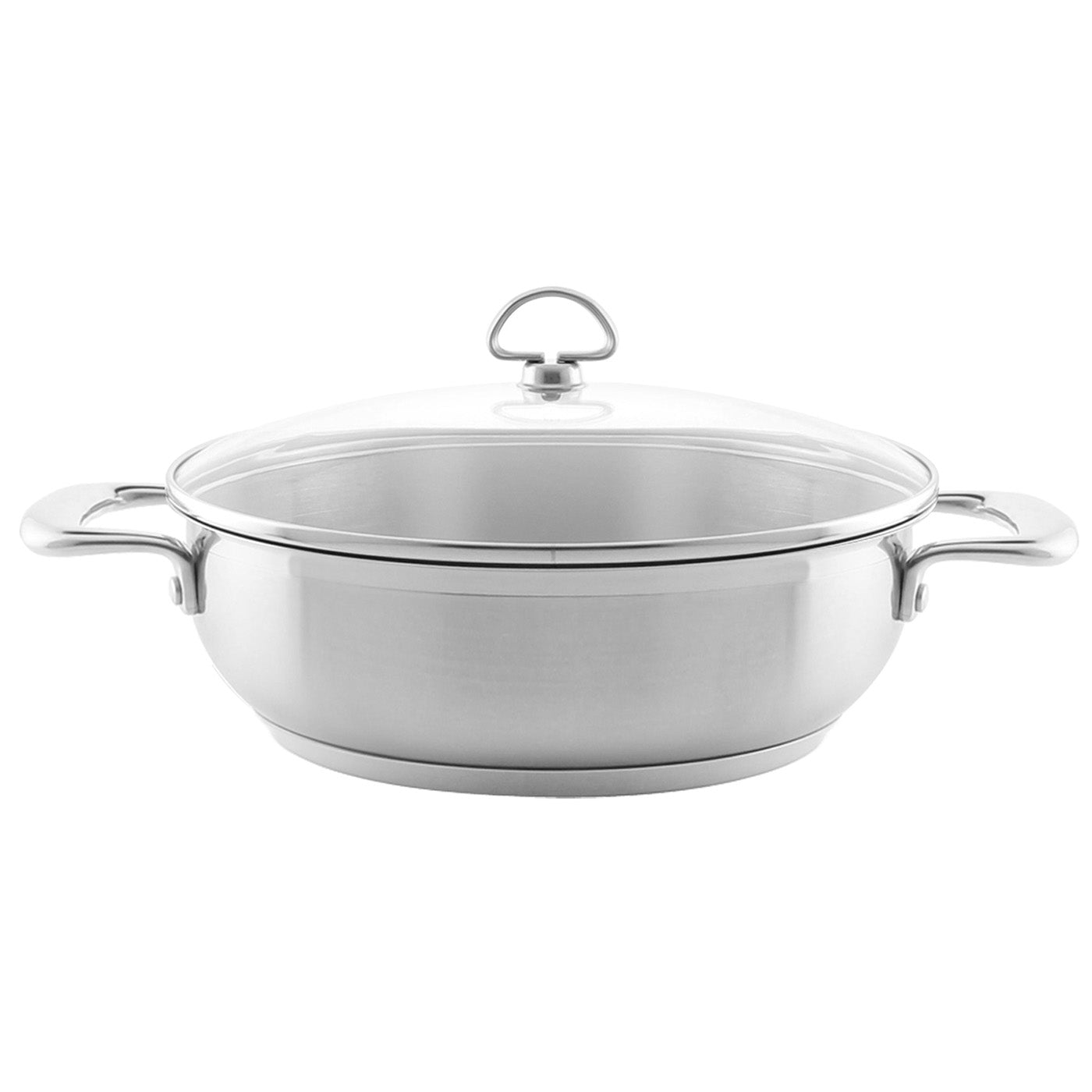 Chantal Induction 21 Steel 5 qt. Chef’s Pan w/ Glass Lid Supply