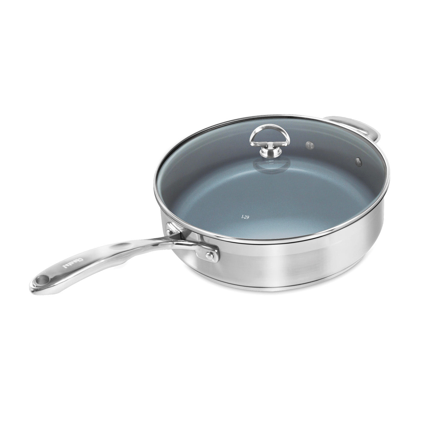 Chantal Induction 21 Saute Pan w/ Ceramic Coating & Glass Lid, 5 Quart Online now