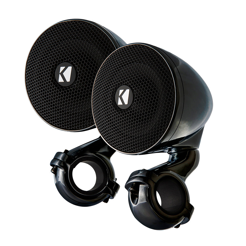 KICKER PSM 3″ Weather-Proof Mini Enclosed Speaker Pair – 2-Ohm, Black [47PSMB32] Supply