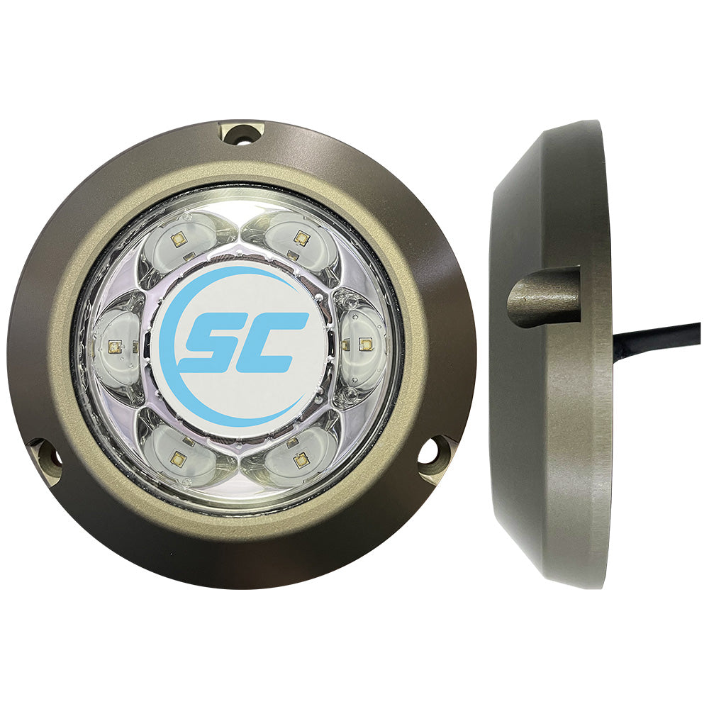 Shadow-Caster SC3 Series Underwater Light – Great White [SC3-GW-ALSM] Supply
