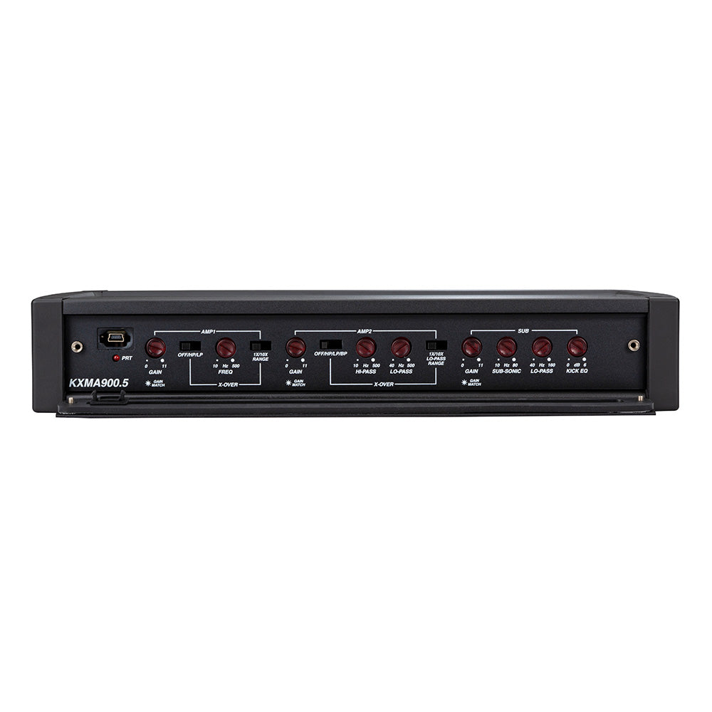 KICKER KXMA900.5 4 x 125W 4-Channel Full-Range Class D Amplifier with 400W Class D Subwoofer Channel [48KXMA9005] Fashion