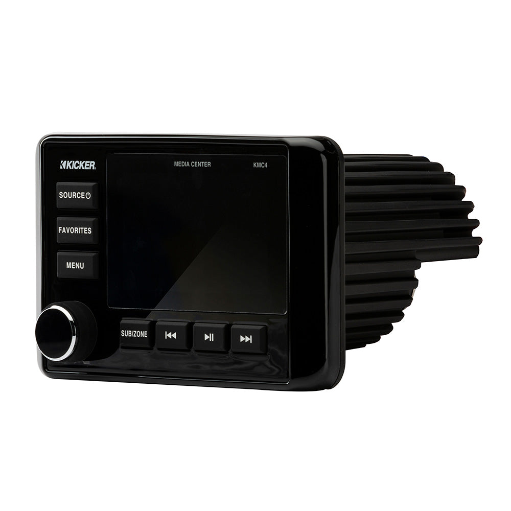 KICKER KMC4 Weather-Resistant Gauge-Style Media Center w/Bluetooth [46KMC4] Online Hot Sale