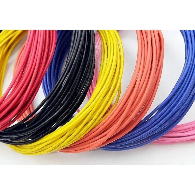 UL1007- 5M/10M Electronic Wire Copper Cable| 30-18AWG, Multicolor Optional Discount