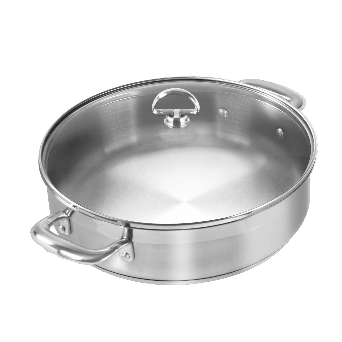 Chantal Induction 21 Sauteuse with Glass Lid, 5 Quart Online Hot Sale