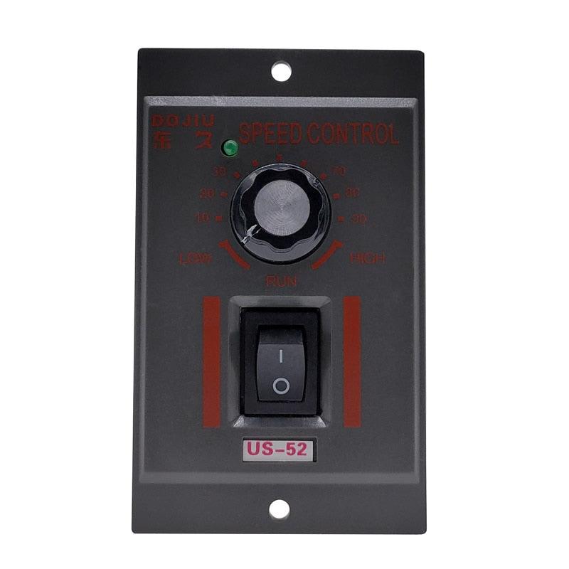 US-52 220V 400W ac speed controller ac regulator motor control forword backword with filter capacitor Online Hot Sale