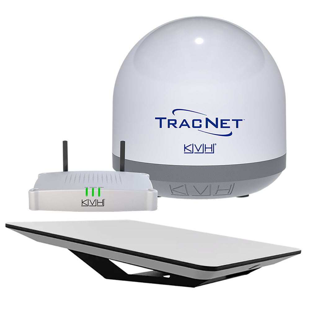 KVH HP Starlink Flat Panel Terminal Kit w/TracNet Coastal Pro 5G/WiFi Compact Terminal w/TracNet Hub [72-1048/01-0465] Hot on Sale