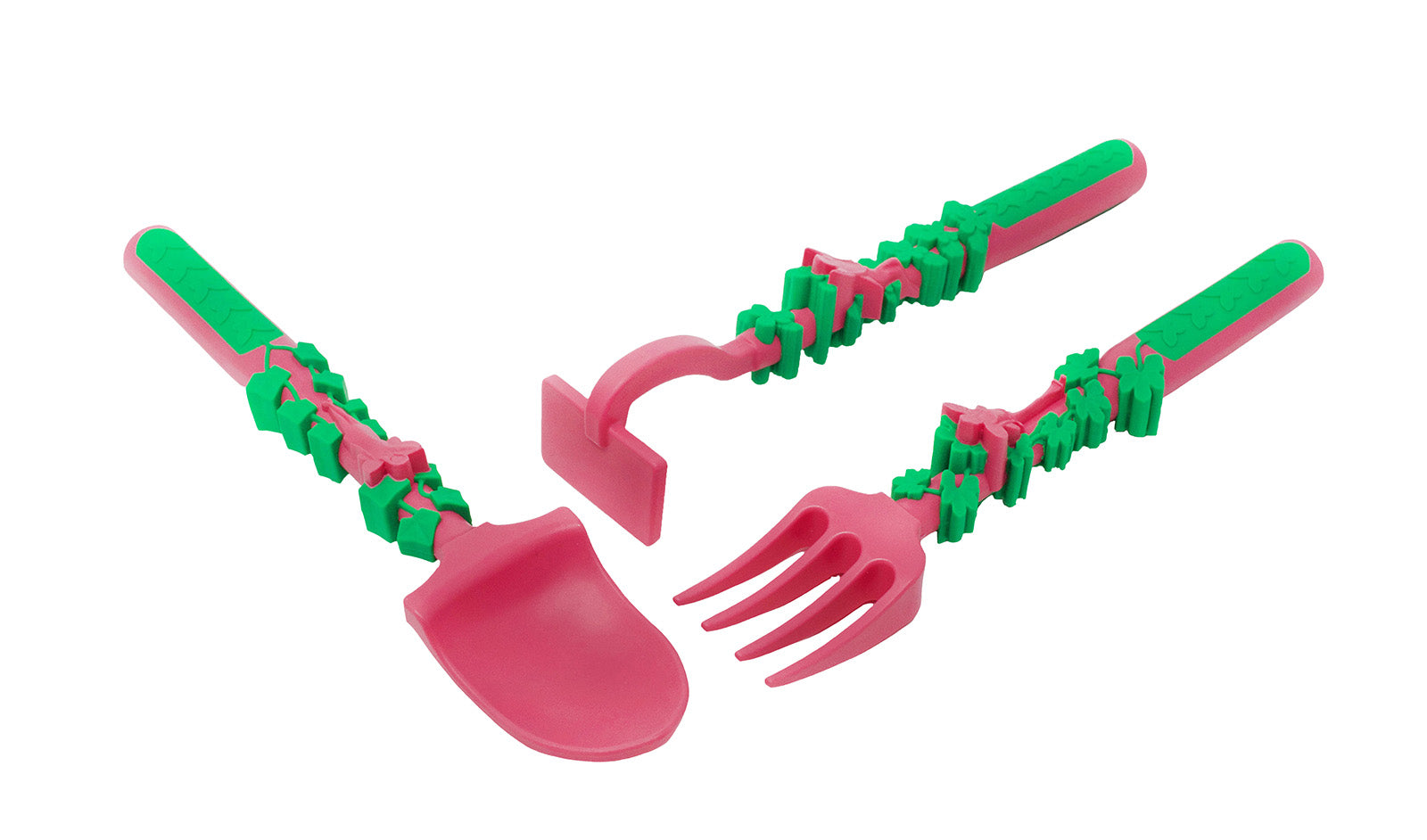 Constructive Eating Set of 3 Garden Fairy Eating Utensils for Kids and Toddlers Online now