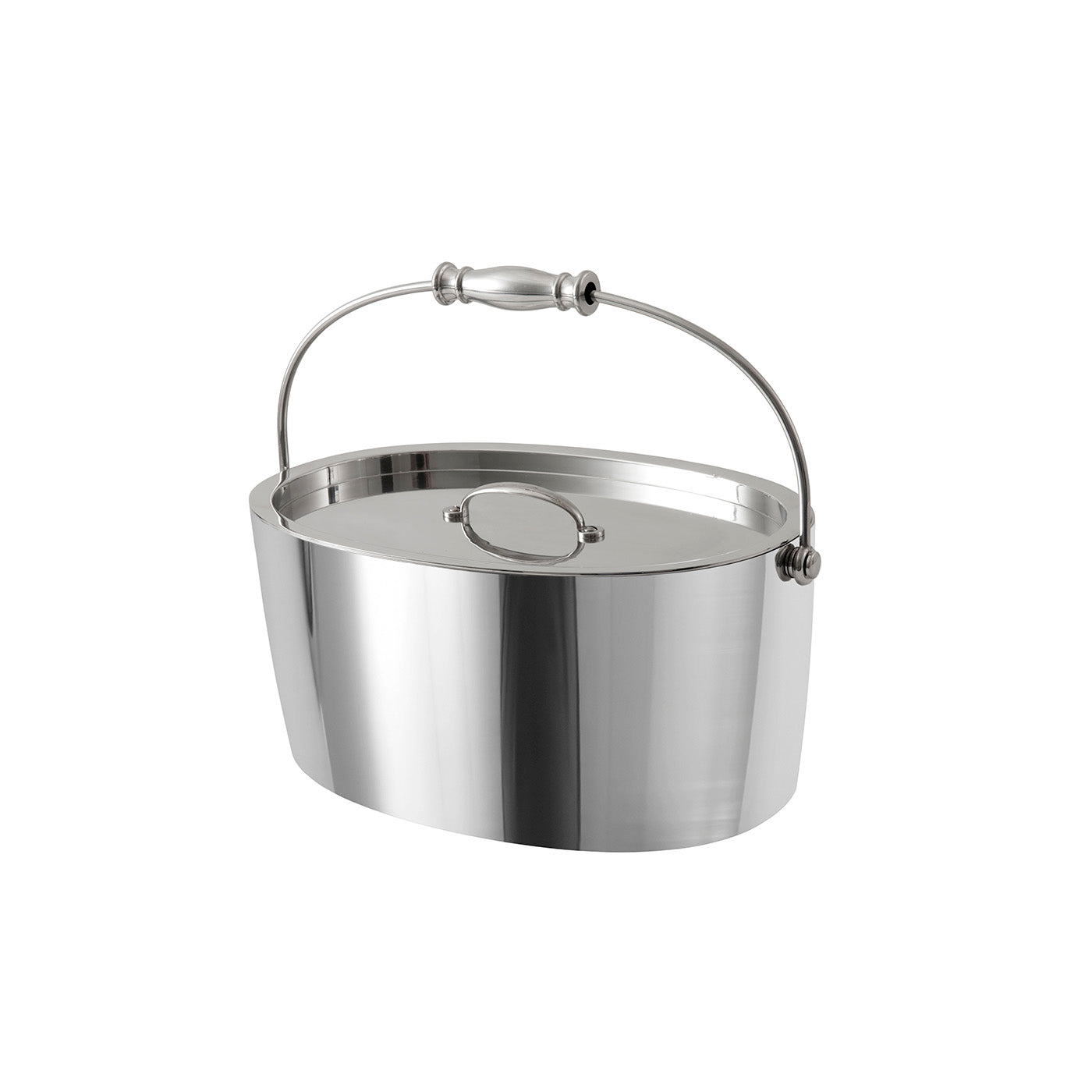 Crafthouse by Fortessa 12″ x 5.25″ Ice Bucket w/Handle and Drain Tray, Stainless Hot on Sale