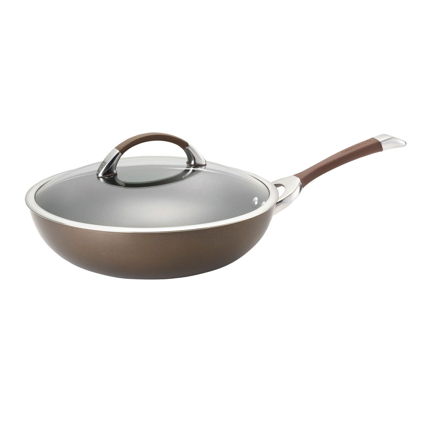 Circulon Symmetry Chocolate Hard-Anodized Nonstick 12-Inch Covered Essential Pan Online
