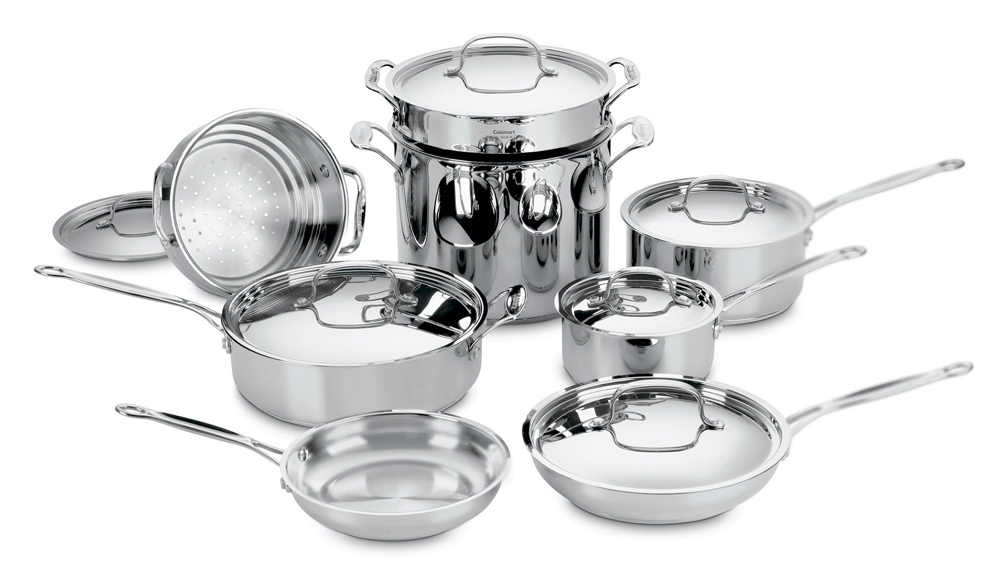 Cuisinart Chef’s Classic Stainless 14 Pc. Set Fashion