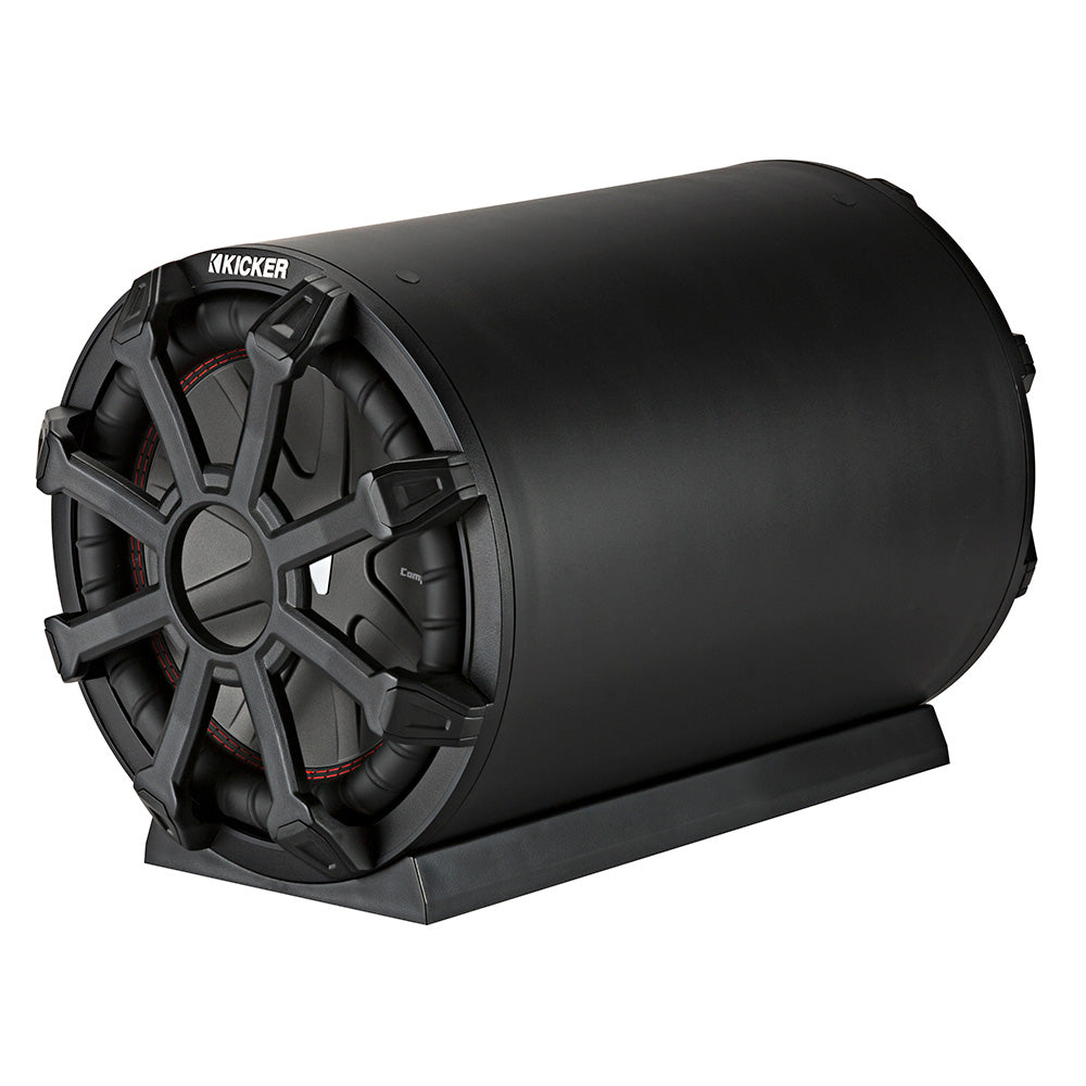 KICKER TB10 10″ Weather-Proof Subwoofer Enclosure w/Passive Radiator – 2-Ohm [46CWTB102] Online Sale
