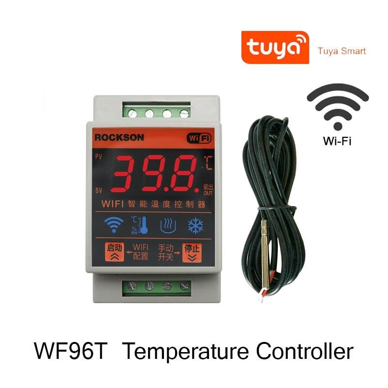 WIFI Smart Temperature Controller Thermostat TRV Digital Remote Control Boiler Heating Cooling Timer Switch by Tuya Smart Life Sale