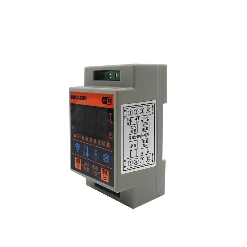 WIFI Smart Temperature Controller Thermostat TRV Digital Remote Control Boiler Heating Cooling Timer Switch by Tuya Smart Life Sale
