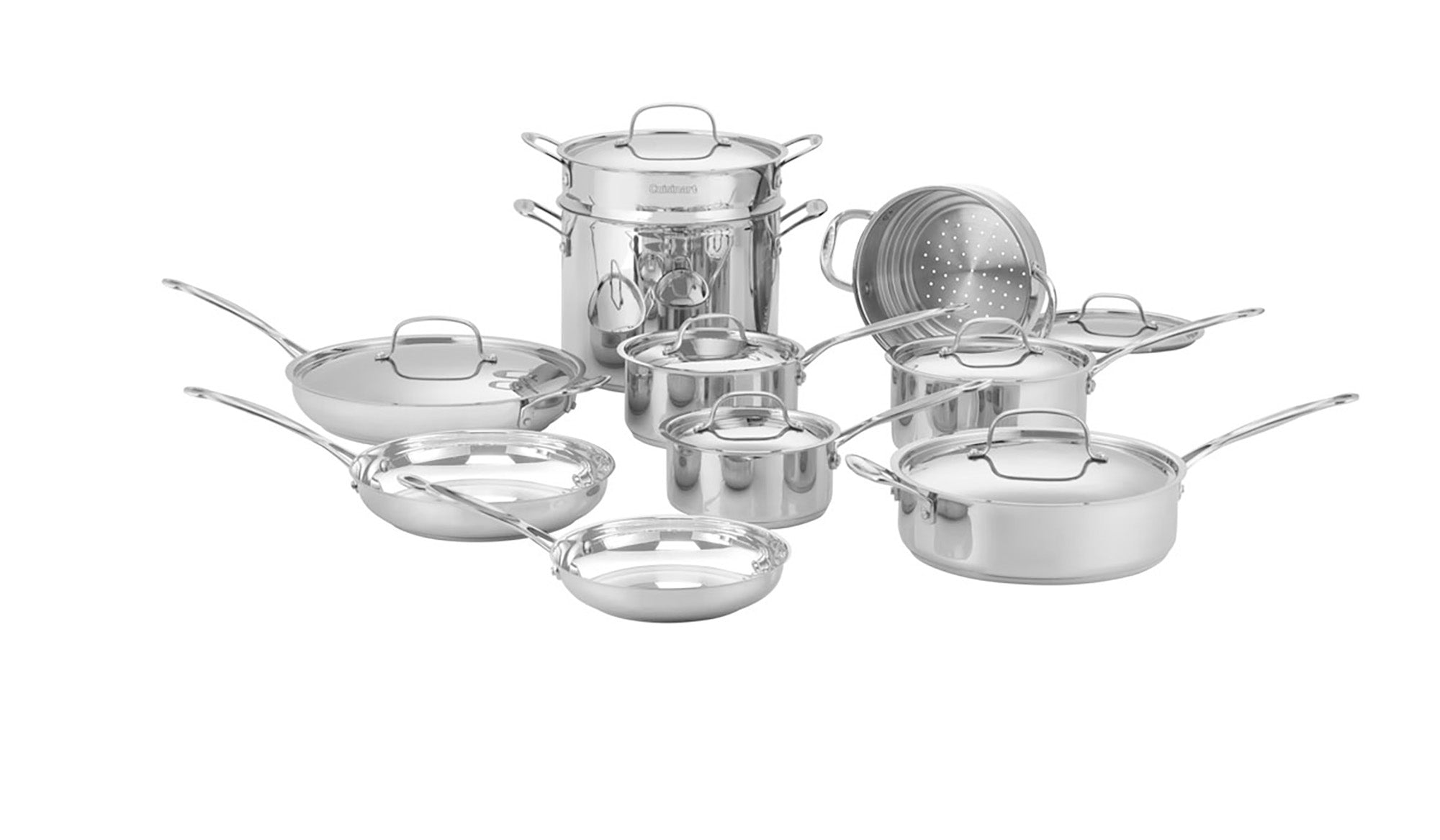 Cuisinart Chef’s Classic Stainless 17 Pc. Set Fashion