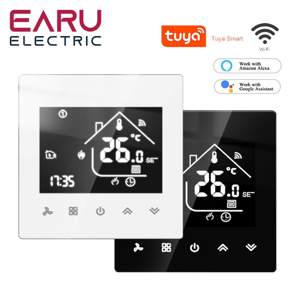 WiFi Smart Thermostat Temperature Controller Electric Floor Heating TRV Water Gas Boiler Remote Control ByTuya Alexa Google Home Online now