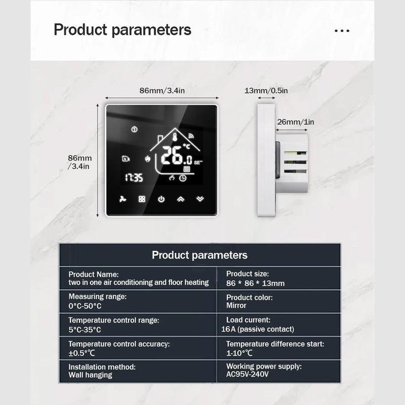 WiFi Smart Thermostat Temperature Controller Electric Floor Heating TRV Water Gas Boiler Remote Control ByTuya Alexa Google Home Online now