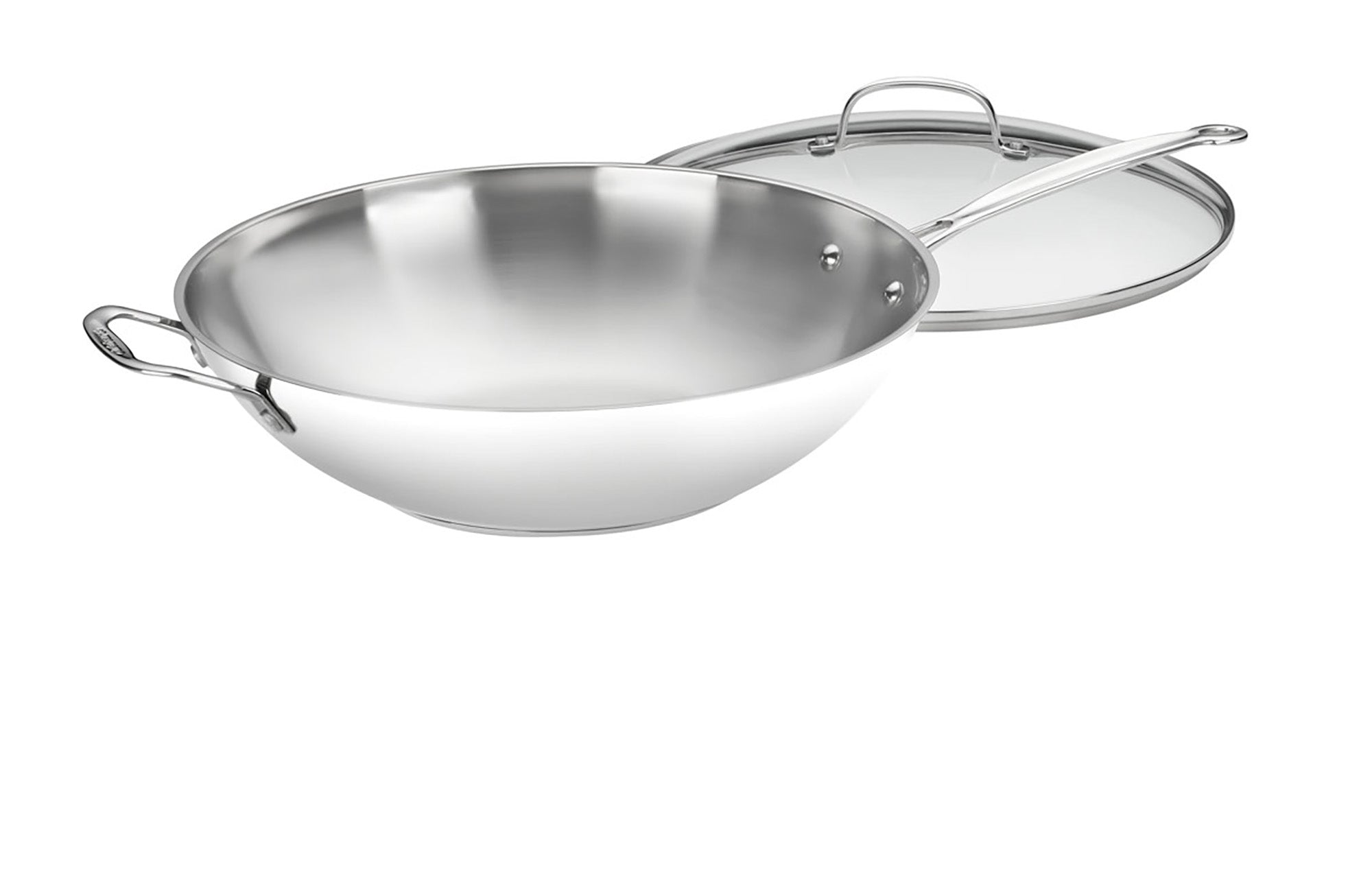 Cuisinart Chef’s Classic Stainless 14″ Stir-Fry w/Helper Handle & Glass Cover Discount