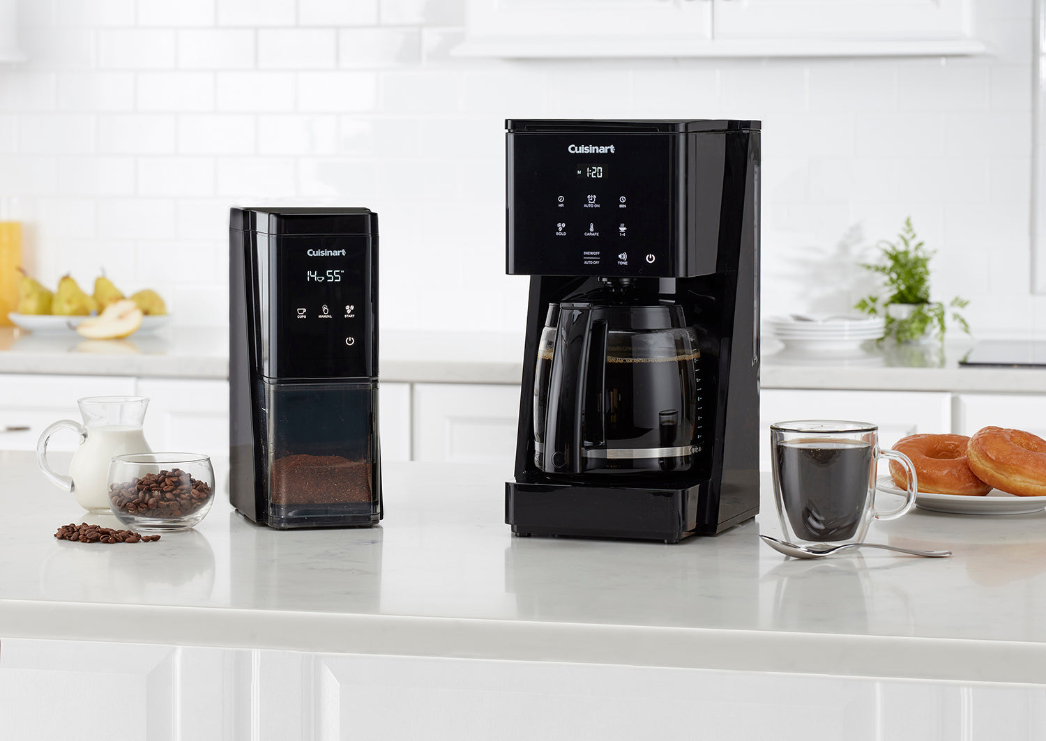 Cuisinart Touchscreen Burr Grinder, Black Supply