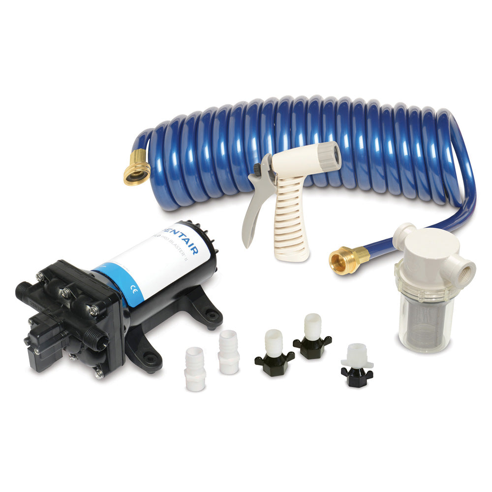 Shurflo by Pentair PRO WASHDOWN KIT II Ultimate – 12 VDC – 5.0 GPM – Includes Pump, Fittings, Nozzle, Strainer, 25 Hose [4358-153-E09] Online now