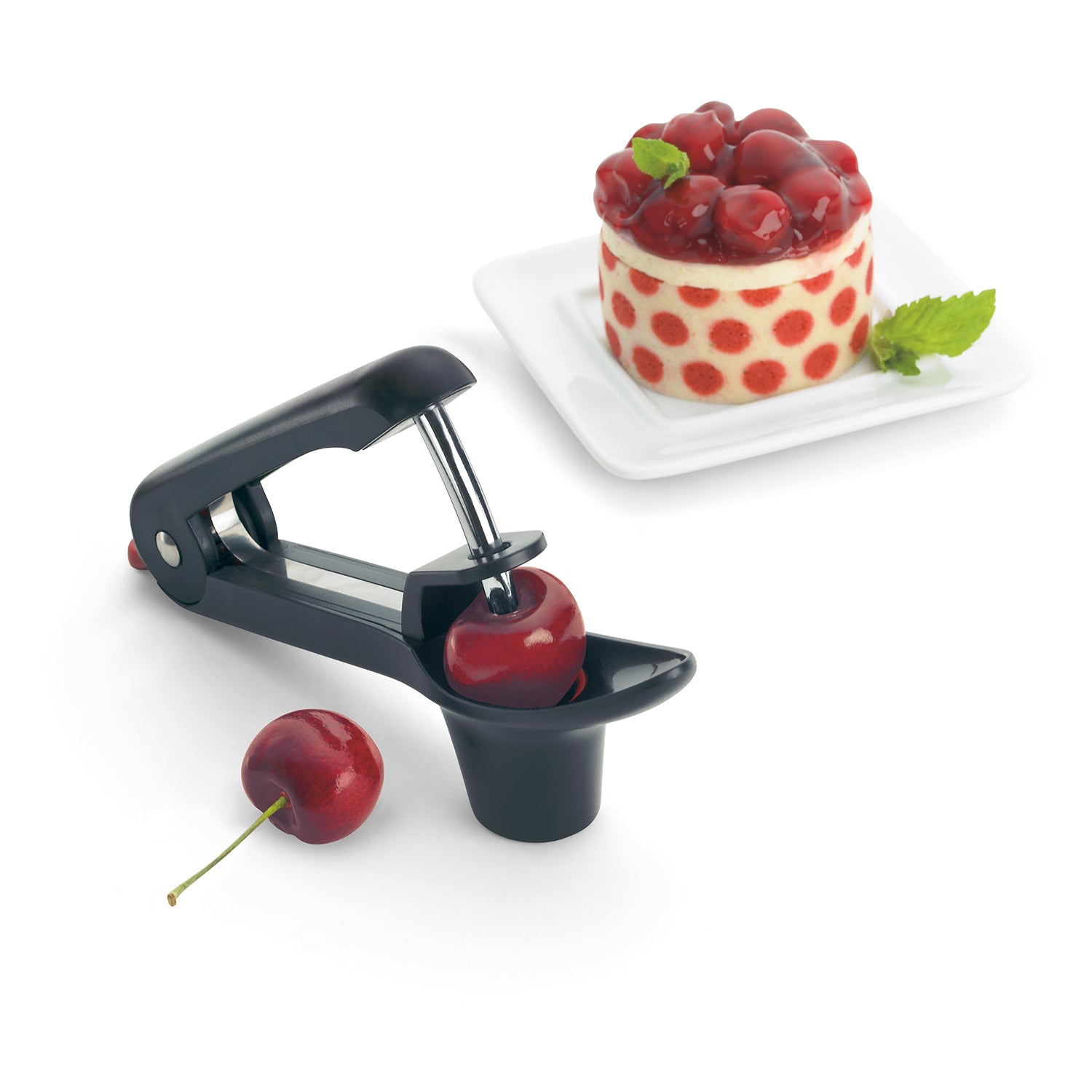 Cuisipro Cherry and Olive Pitter, Black Online Sale