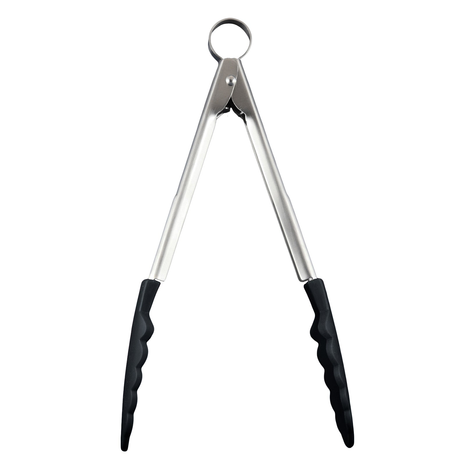 Cuisipro 9.5 Inch Silicone Locking Tongs, Black Online