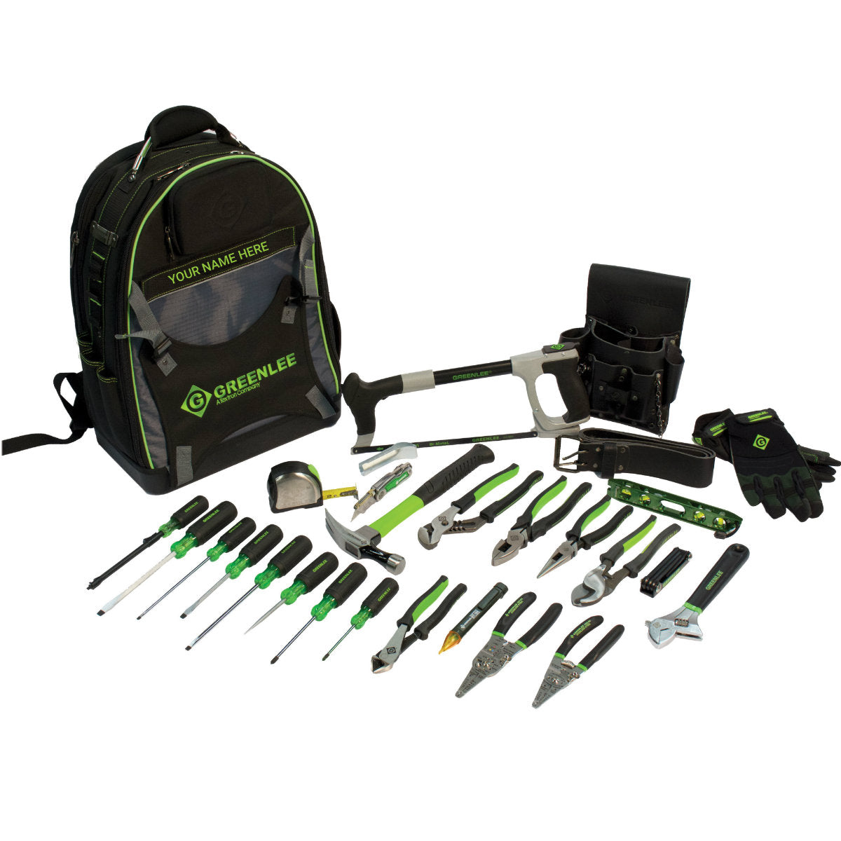 Greenlee 0159-28BKPK 28 Piece Backpack Tool Kit Hot on Sale
