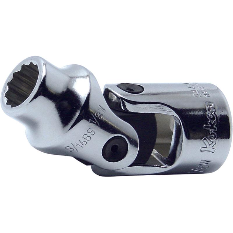 Ko-Ken 3445W-1/2  3/8 Sq. Dr. Universal Socket Whitworth 1/2 12 point Length 58.5mm on Sale