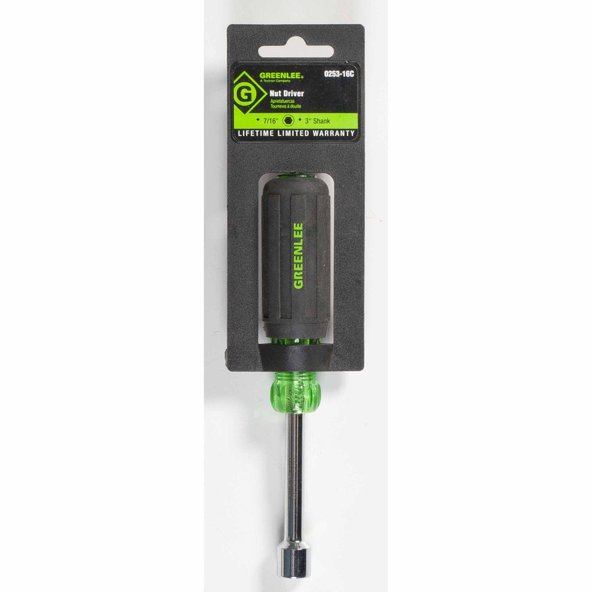 Greenlee 0253-16C Heavy-Duty Nut Driver 7/16″ x 3″ Online now