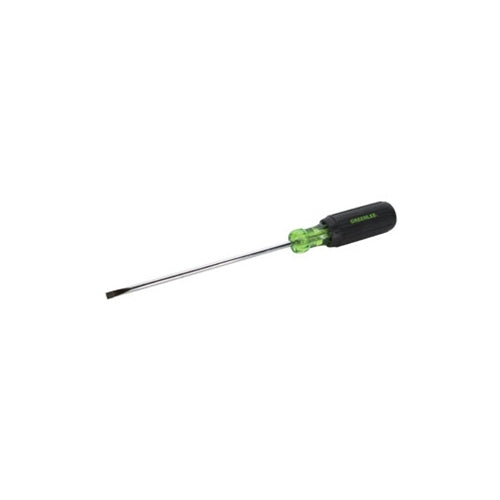 Greenlee 0153-22C Round Shank 3/16″ x 6″ Flat Blade Screwdriver Online Hot Sale